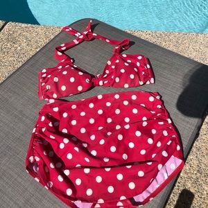 Mod Cloth Retro Vintage High Waist Swimsuit